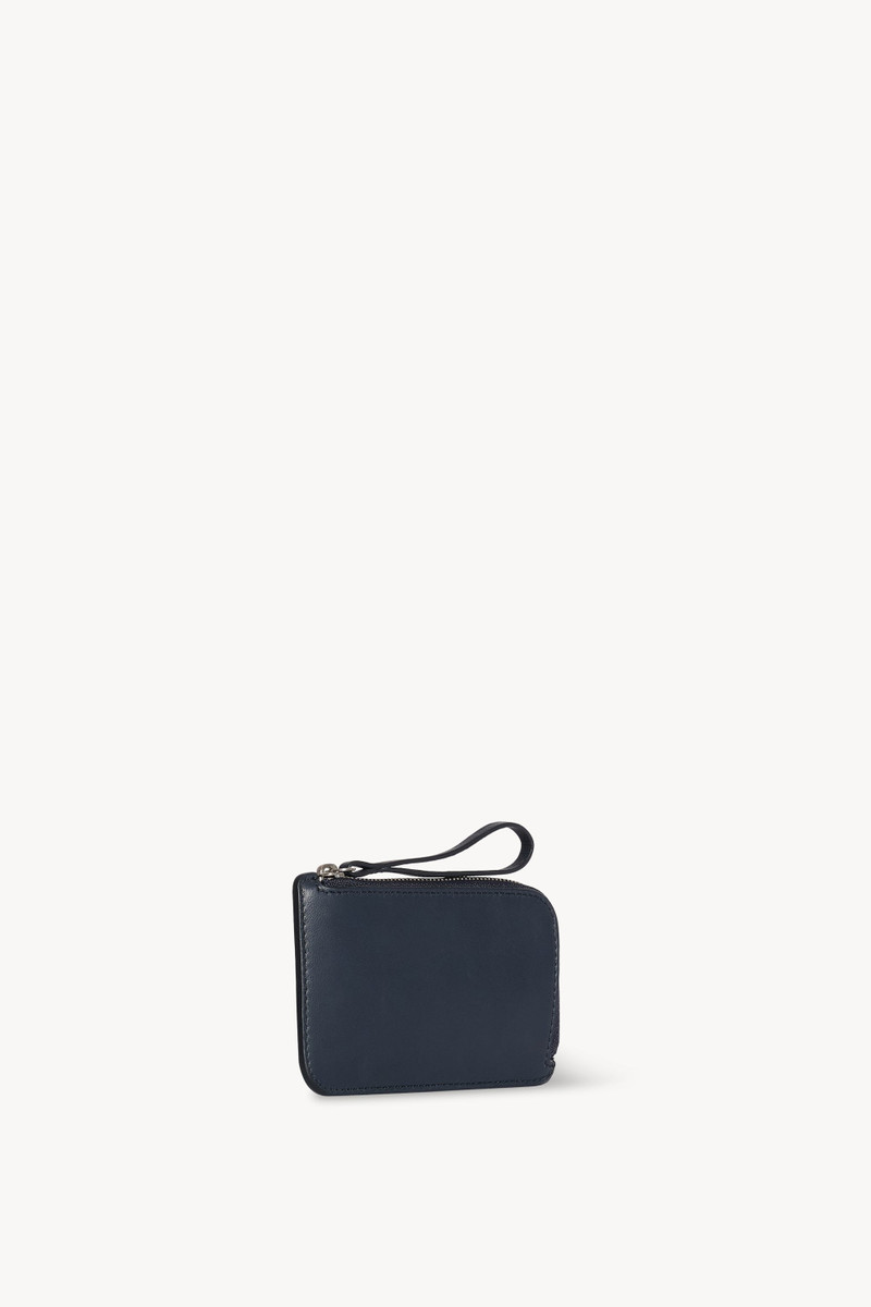 The Row Zipped Wallet in Leather outlook