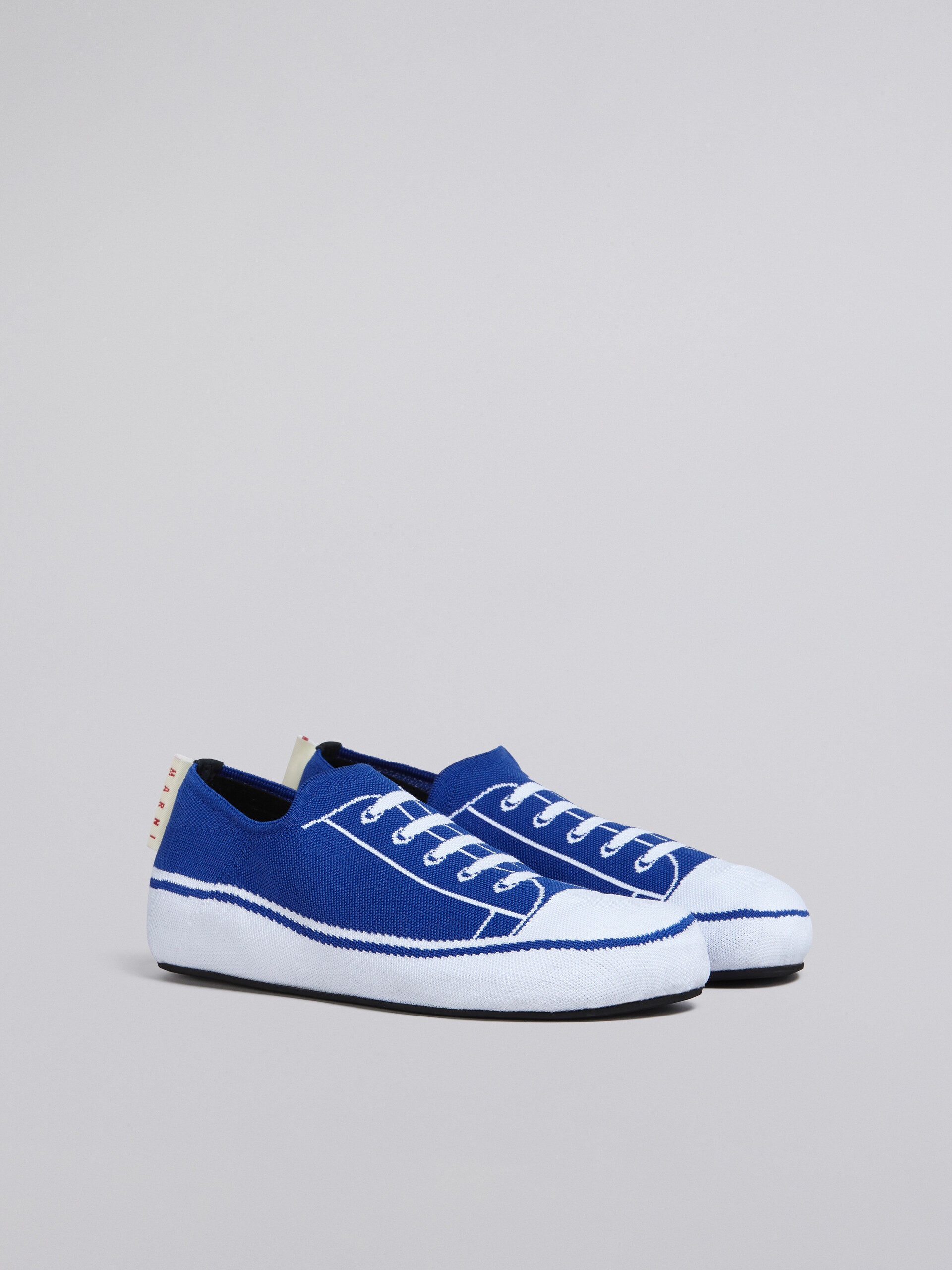 TROMPE L'ŒIL JACQUARD LOW-TOP SNEAKER - 2