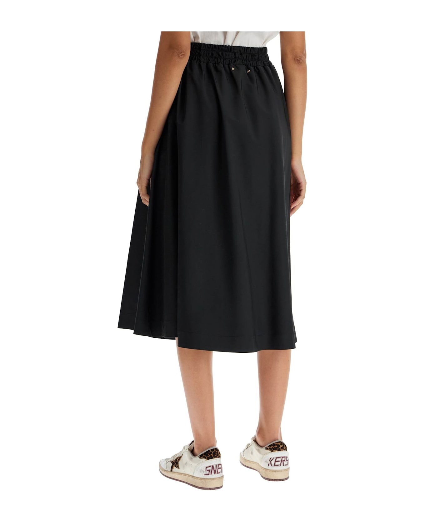Nylon Midi Skirt - 3