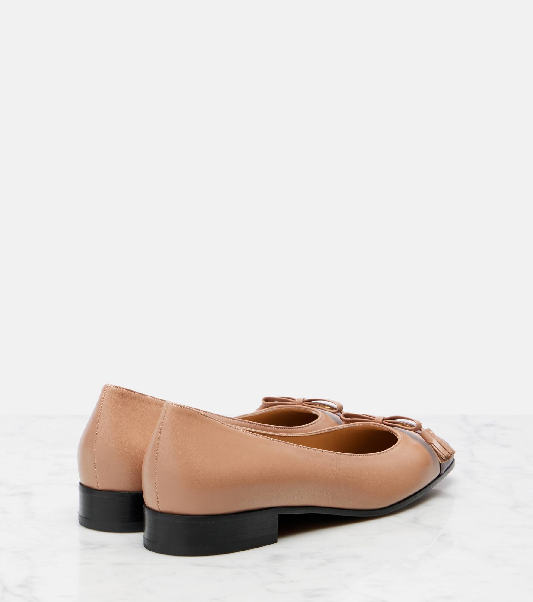 Valet Du Roi leather ballet flats - 2