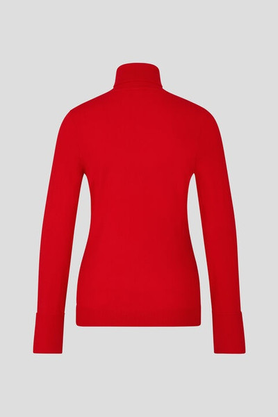 BOGNER Vinny Turtleneck pullover in Red outlook