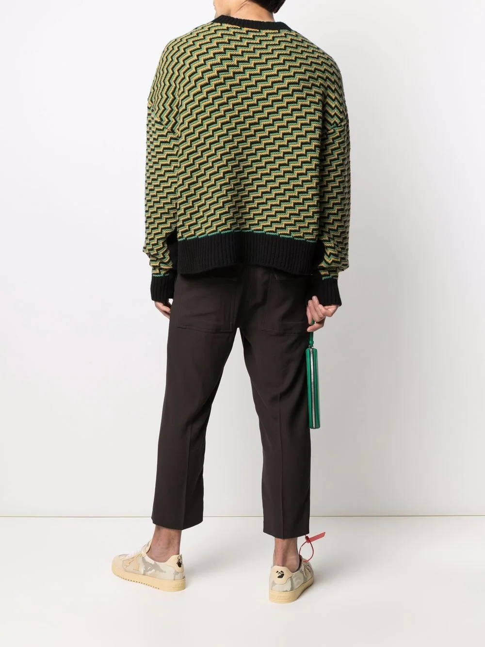 x Missoni patch-detail crew-neck jumper - 2