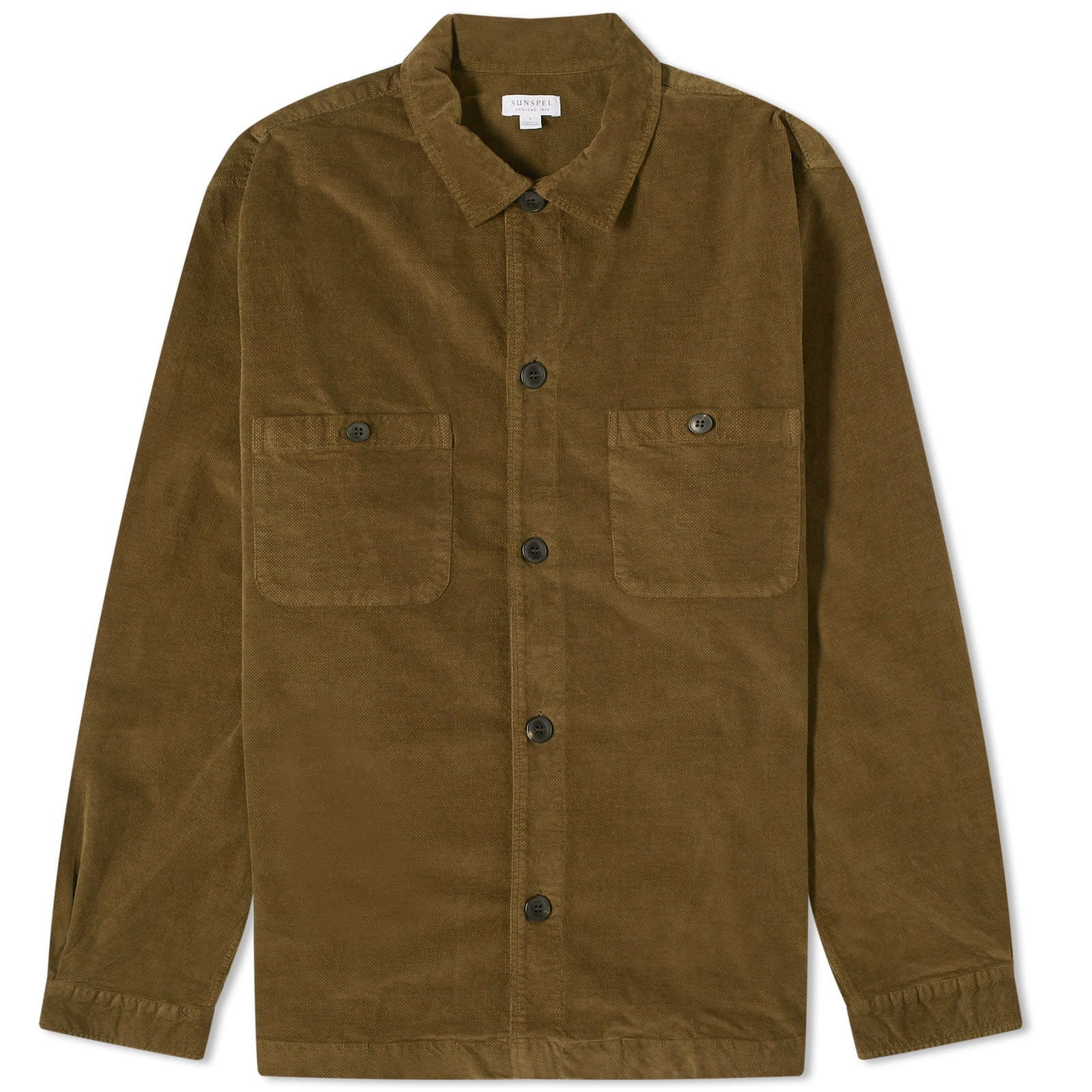 Sunspel Cellular Cord Overshirt - 1