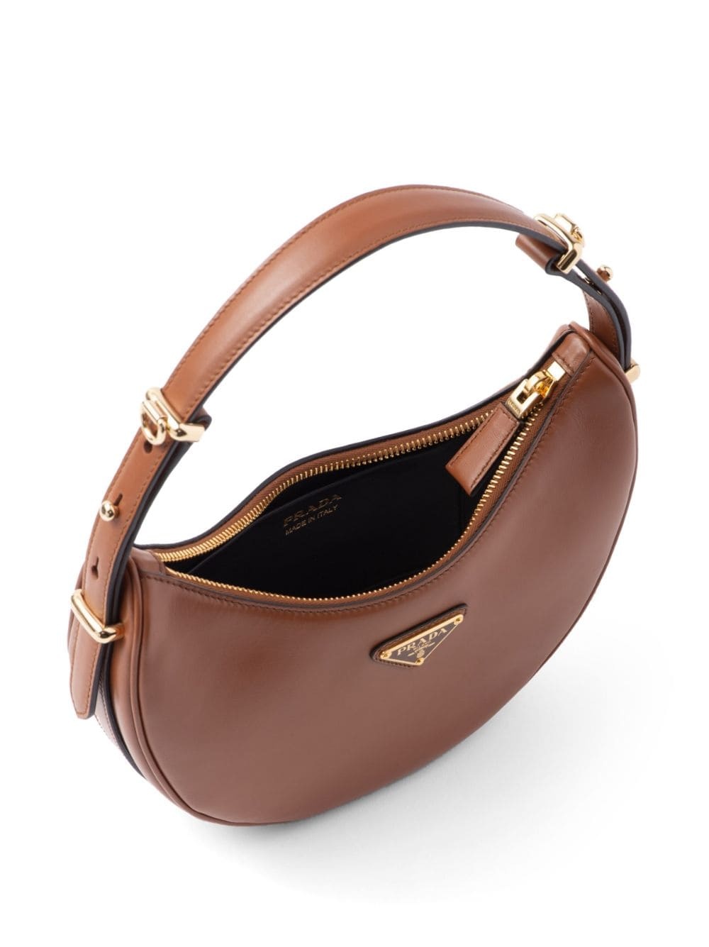 Arqué leather shoulder bag - 5