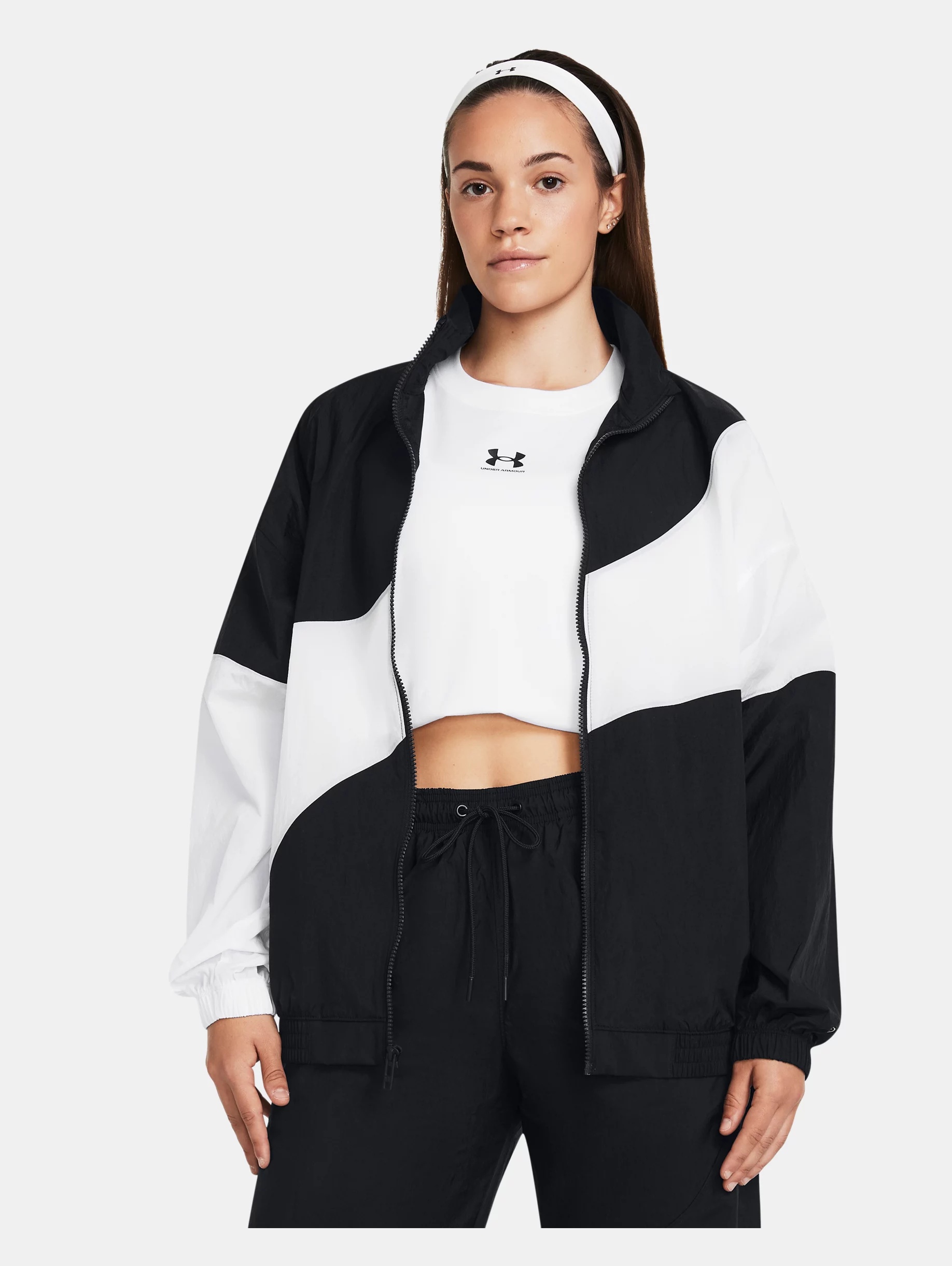 Women's UA Legacy Crinkle Jacket - 2
