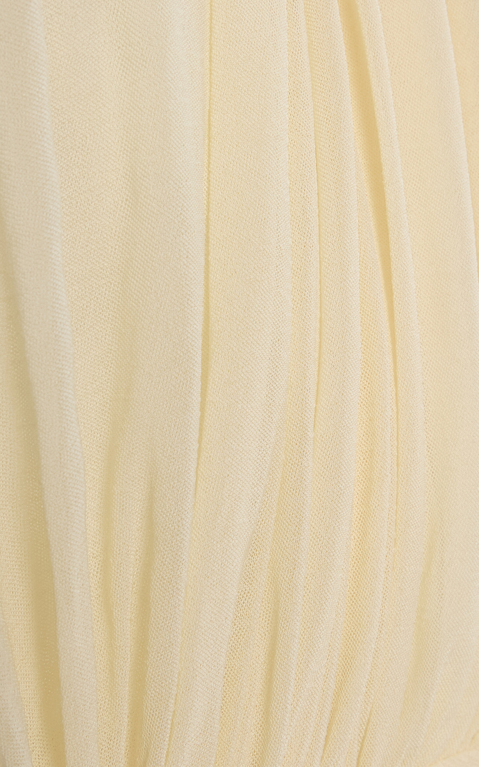 Devi Gathered Jersey Gown yellow - 6