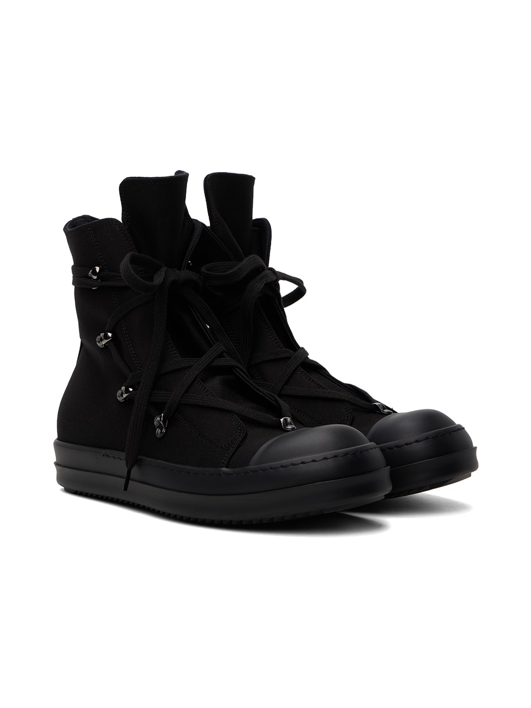 Black Hexa Sneakers - 4