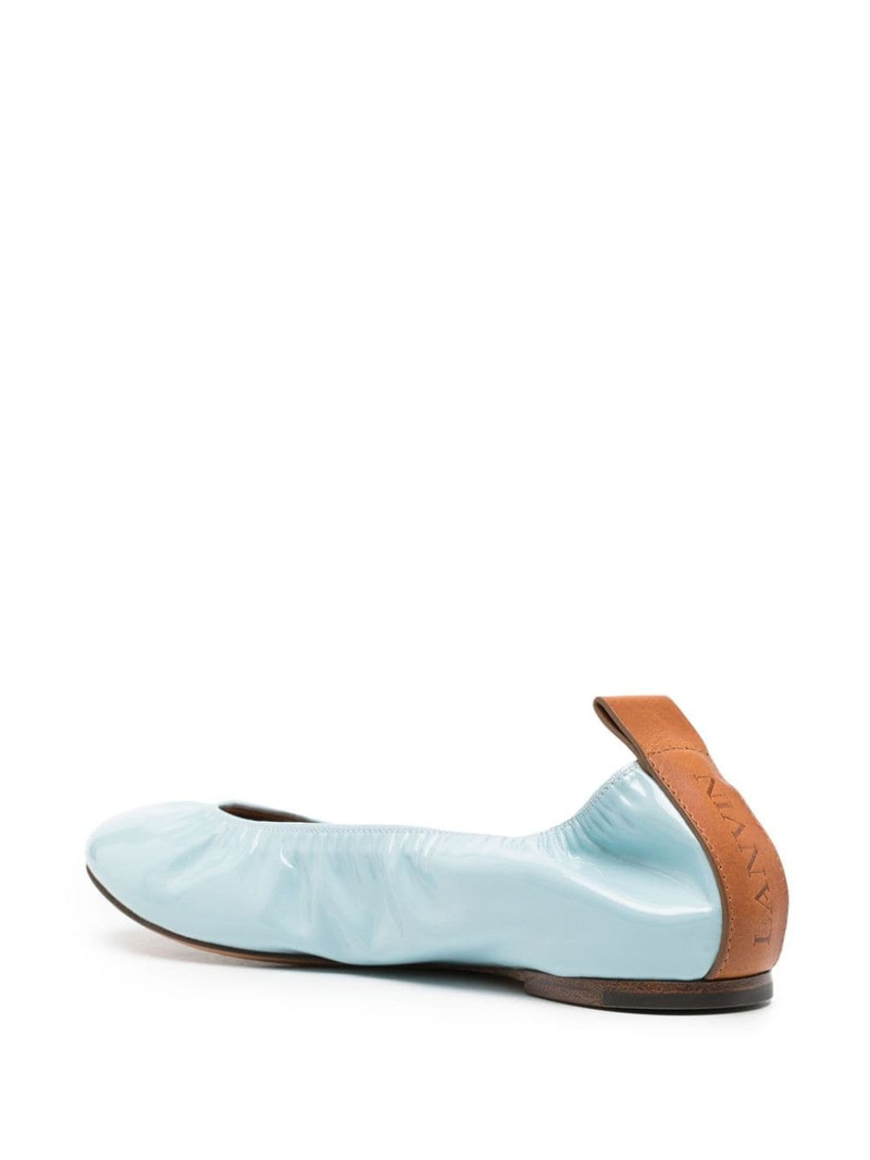 patent leather ballerina shoes 3