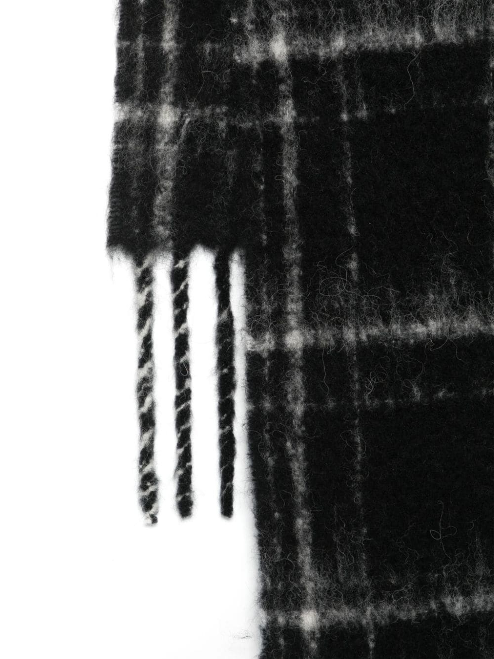 checked scarf - 2