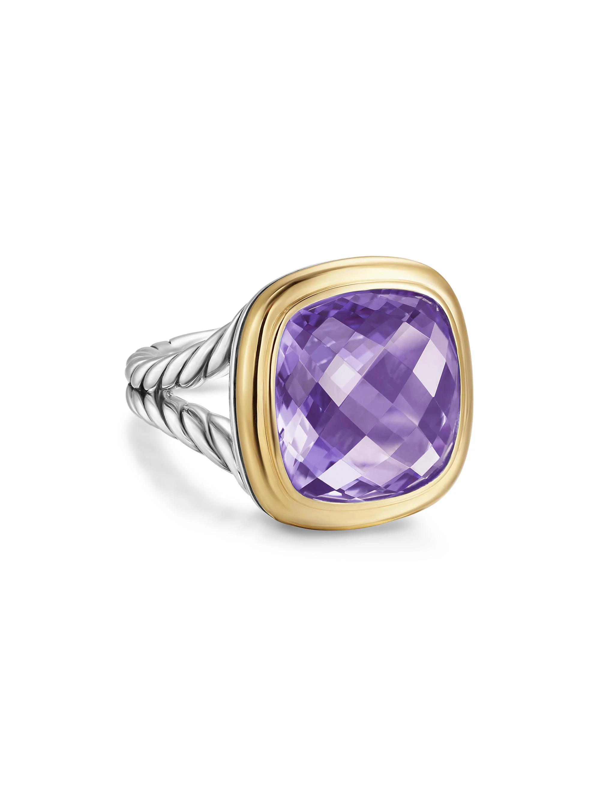 Women's Albion Ring in Sterling Silver - Amethyst - 1