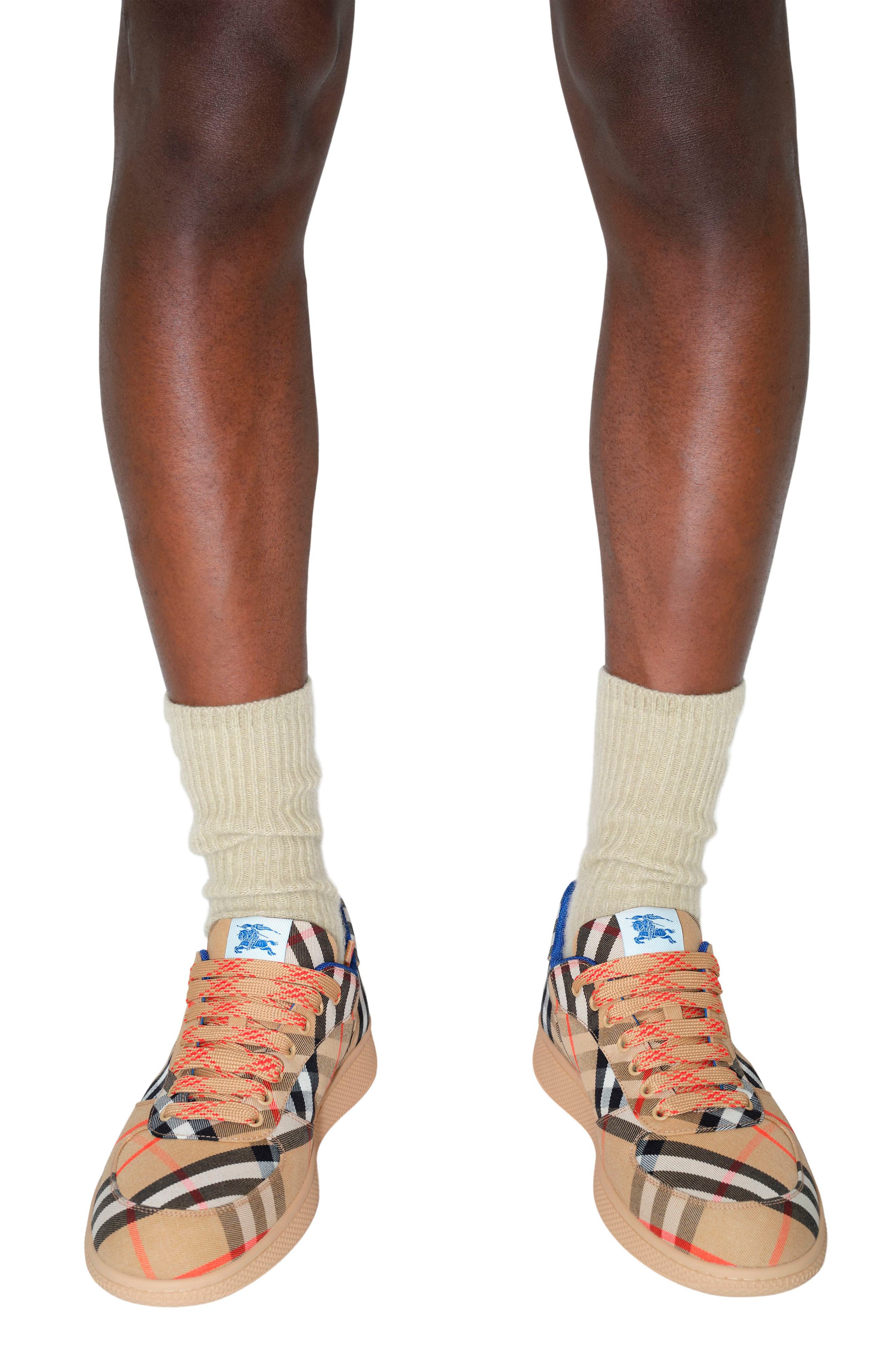 burberry Terrace Check Sneaker in Sand Ip Check at Nordstrom - 2
