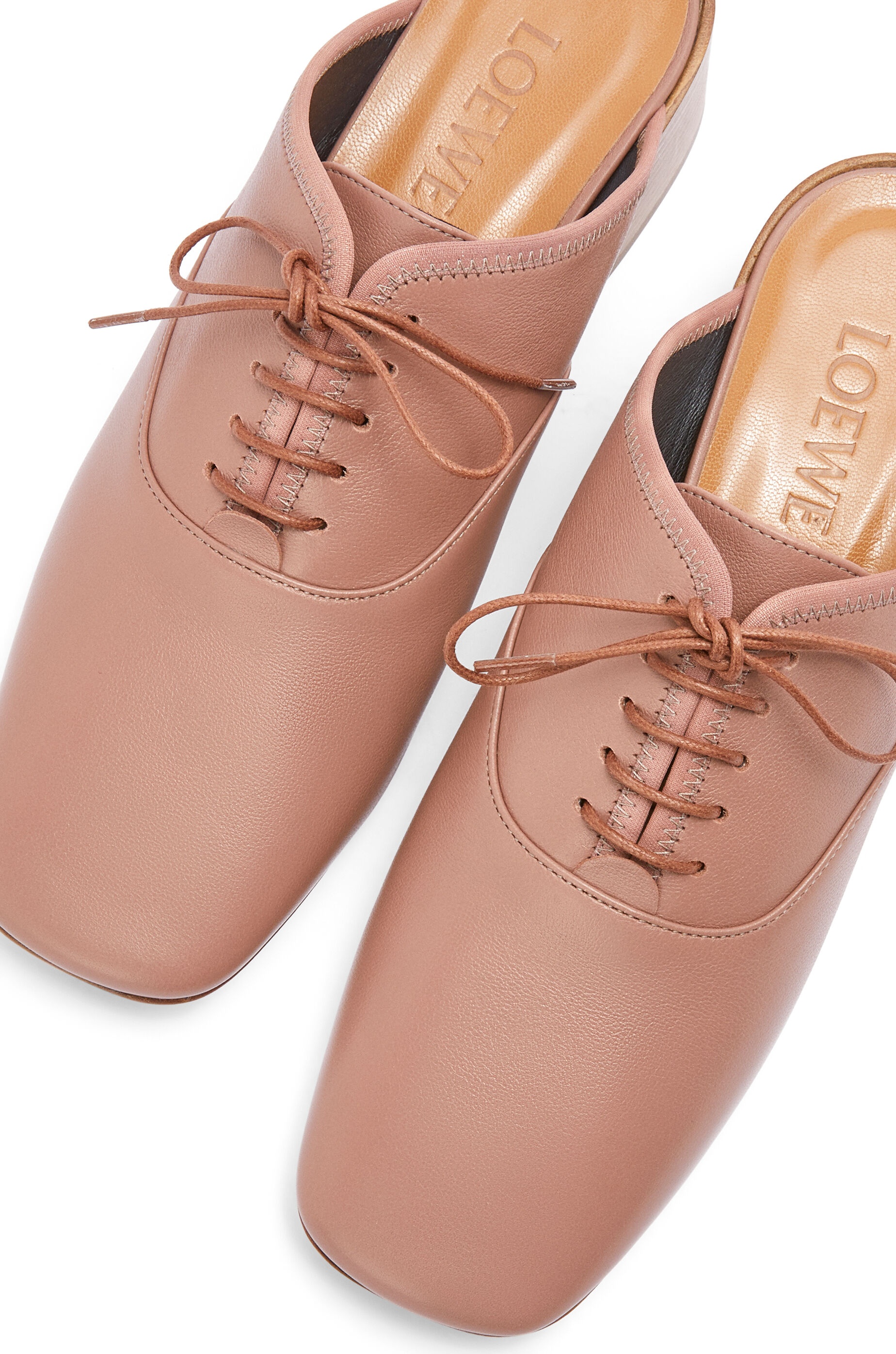 Slip on soft derby in lambskin - 4