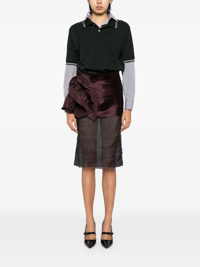 Maison Margiela Décortiqué midi dress outlook
