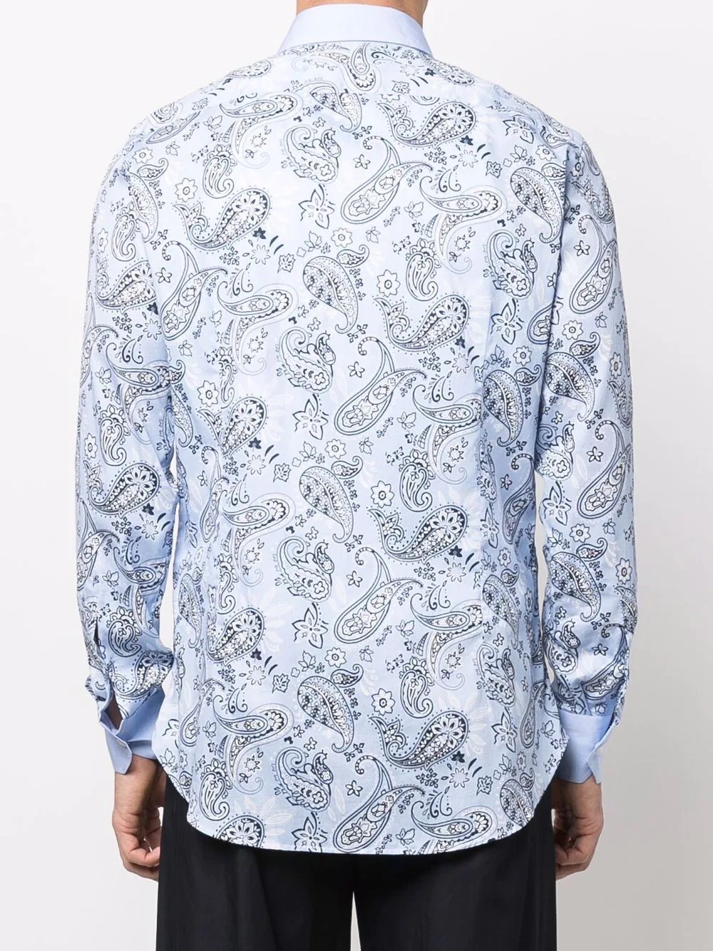 paisley-print long-sleeve shirt - 4