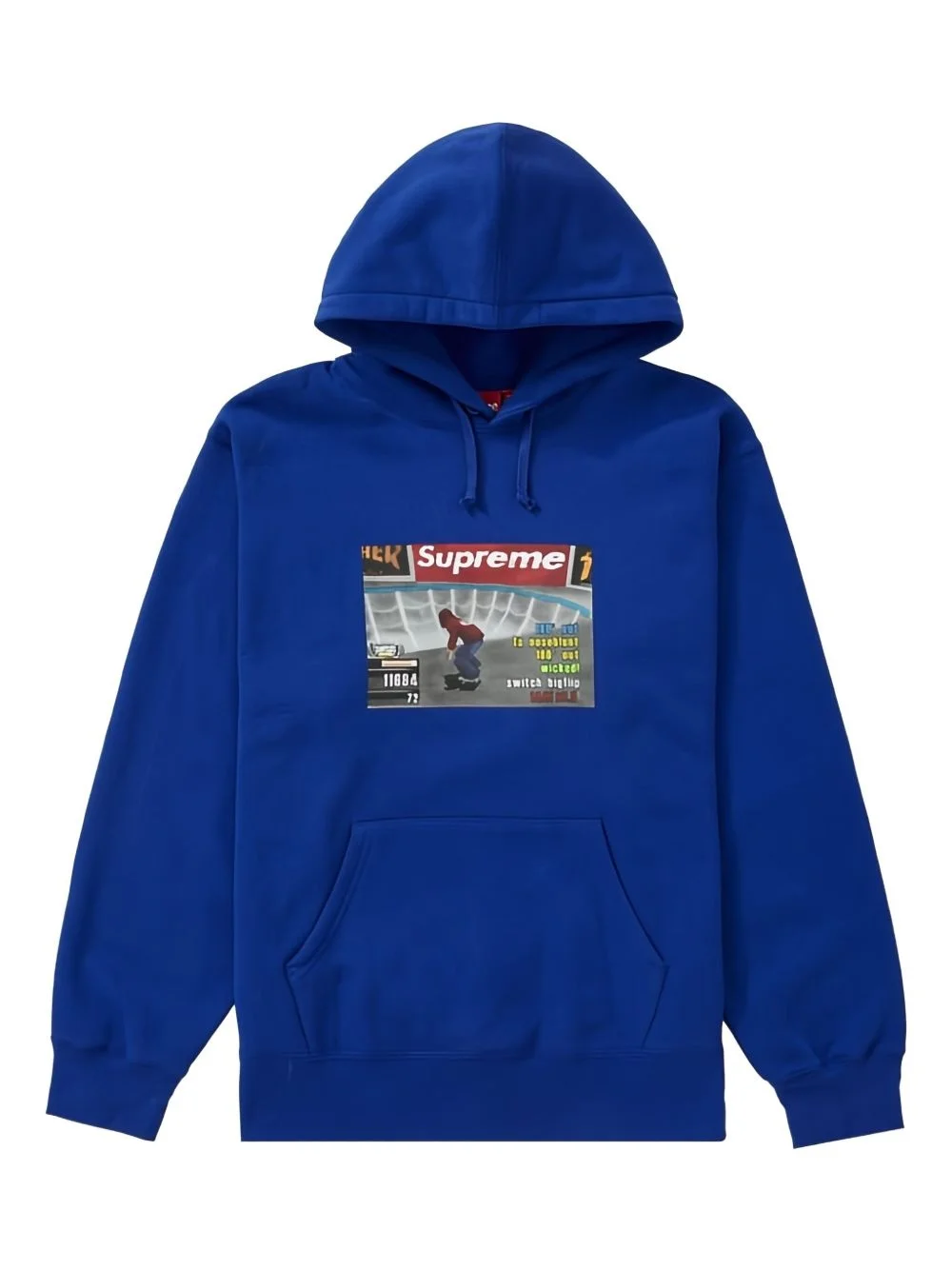 x Thrasher graphic-print hoodie - 1