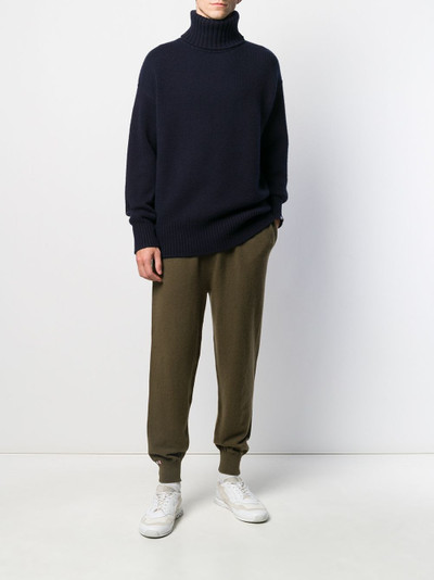 extreme cashmere roll neck jumper outlook