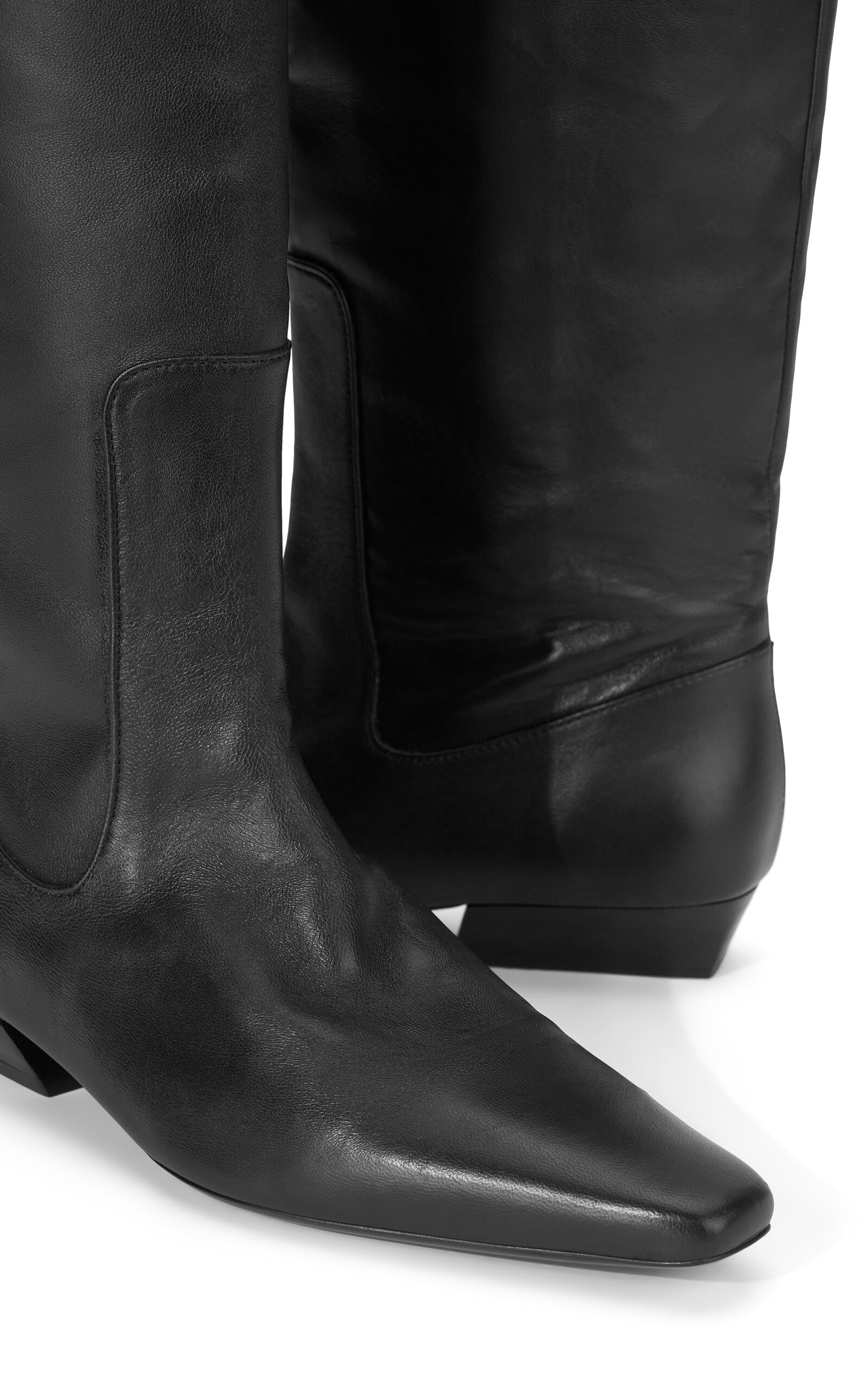 Wally Leather Knee Boots black - 4