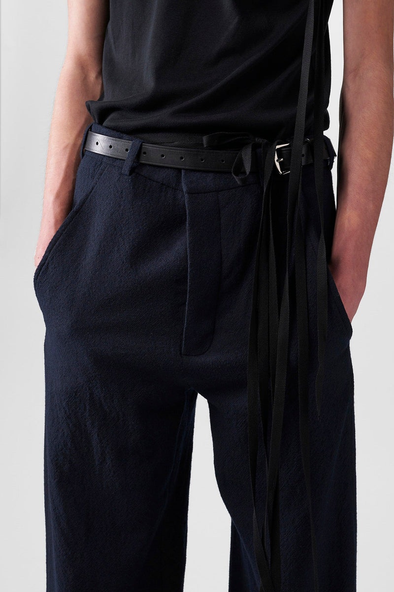 Albert Loose Fit Trousers Brushed Wool - 5