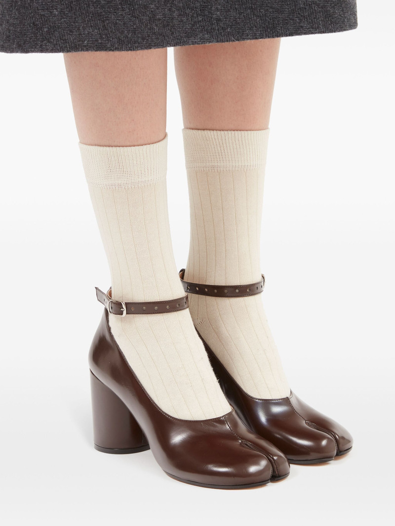 MARY JANE TABI PUMPS - CHIC BROWN 5