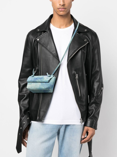 Acne Studios tie-dye suede shoulder bag outlook