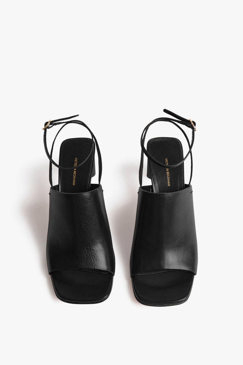 Victoria Beckham Alina Sandal in Black outlook