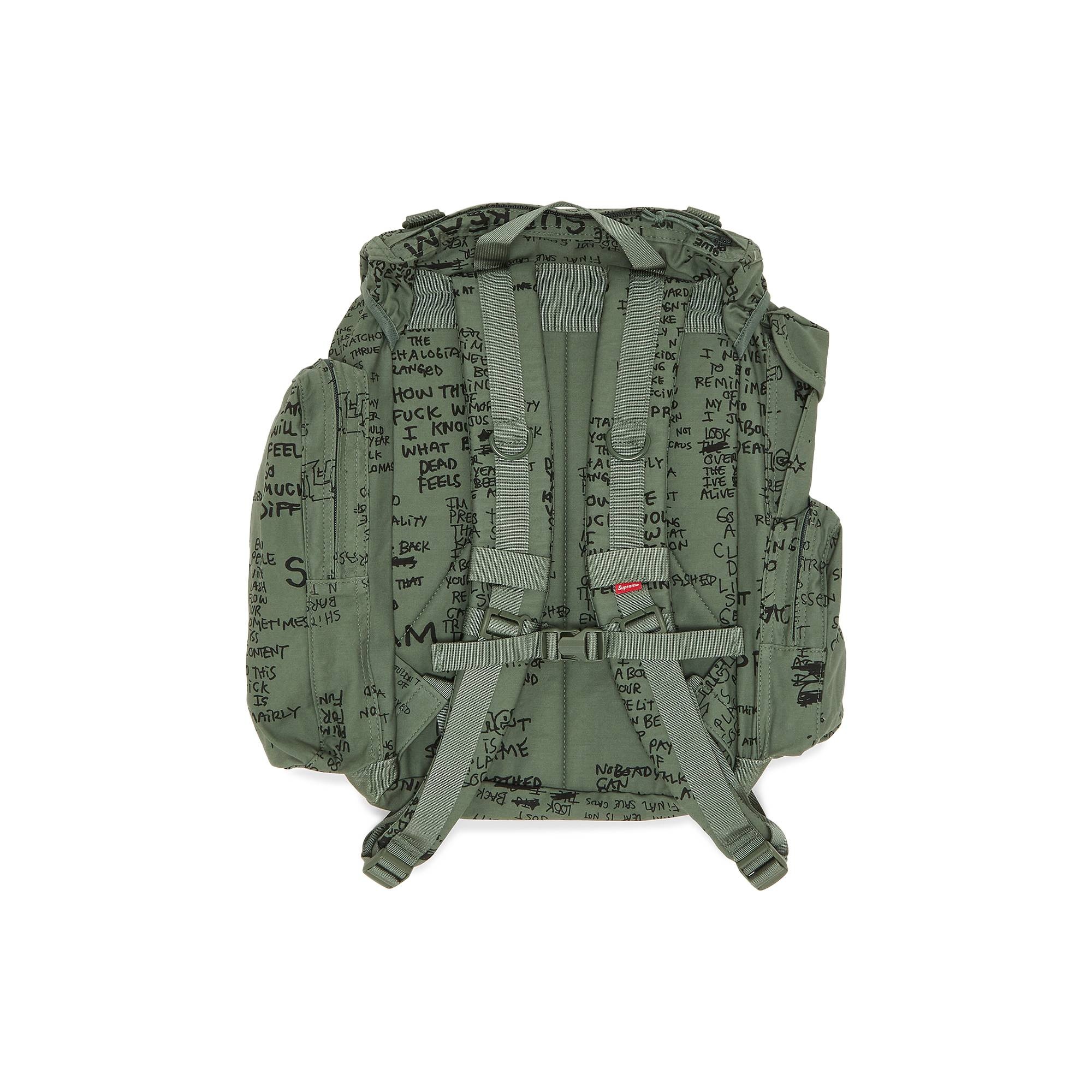 Supreme Field Backpack 'Olive Gonz' - 2