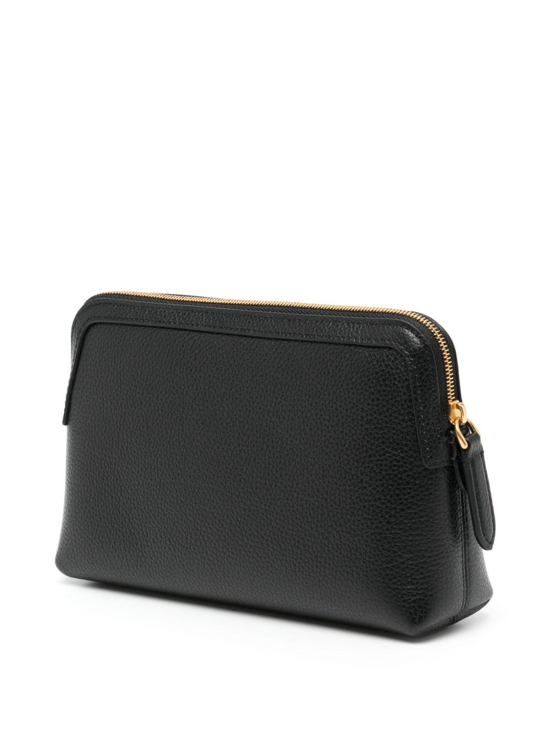 Mulberry logo-embossed pouch outlook