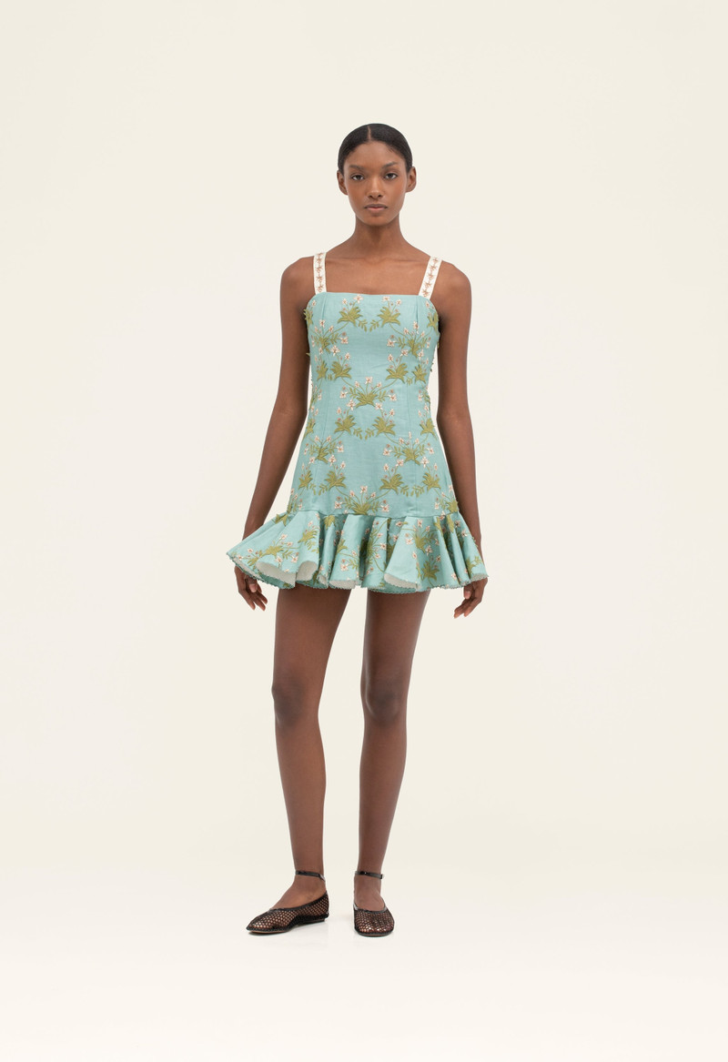 Agua by Agua Bendita Tumbao Orquidea Mini Dress outlook