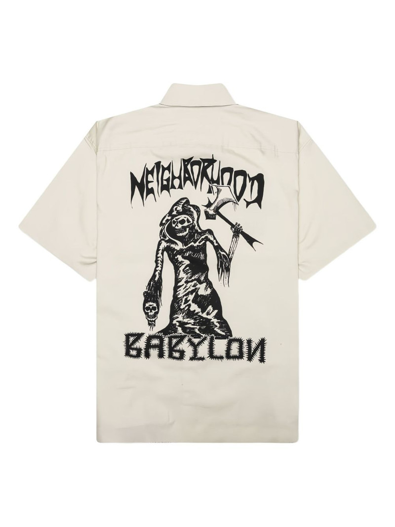 NEIGHBORHOOD graphic-print shirt outlook