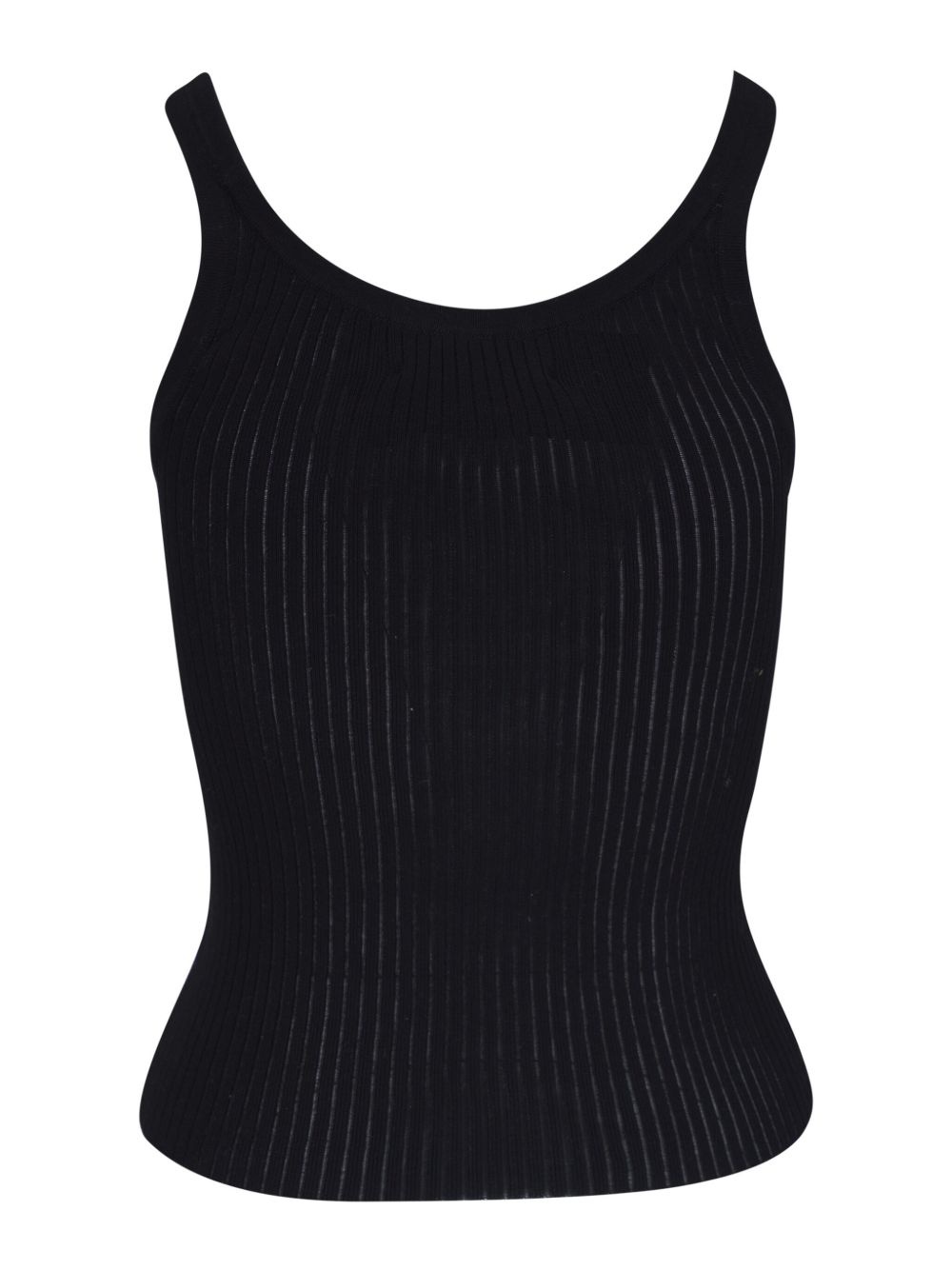 ribbed tank top - 2