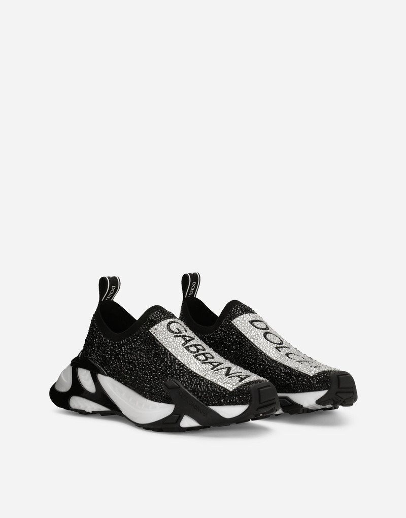 Fast sneakers with fusible rhinestones 2