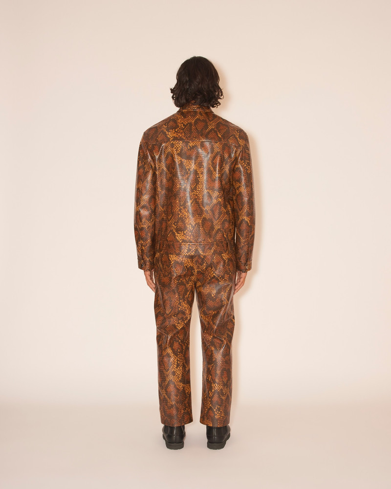 BOYCE - Patch pocket jacket - Snake skin 6