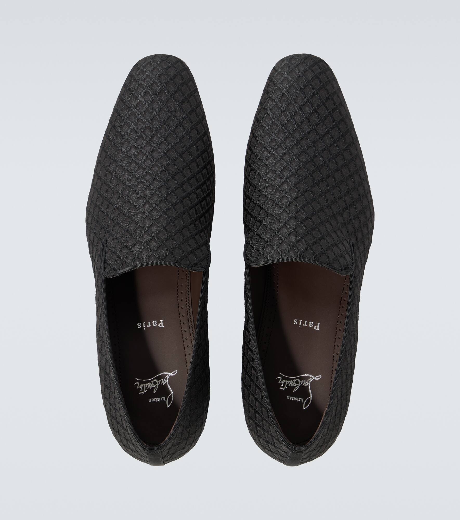 Dandelion jacquard loafers - 4