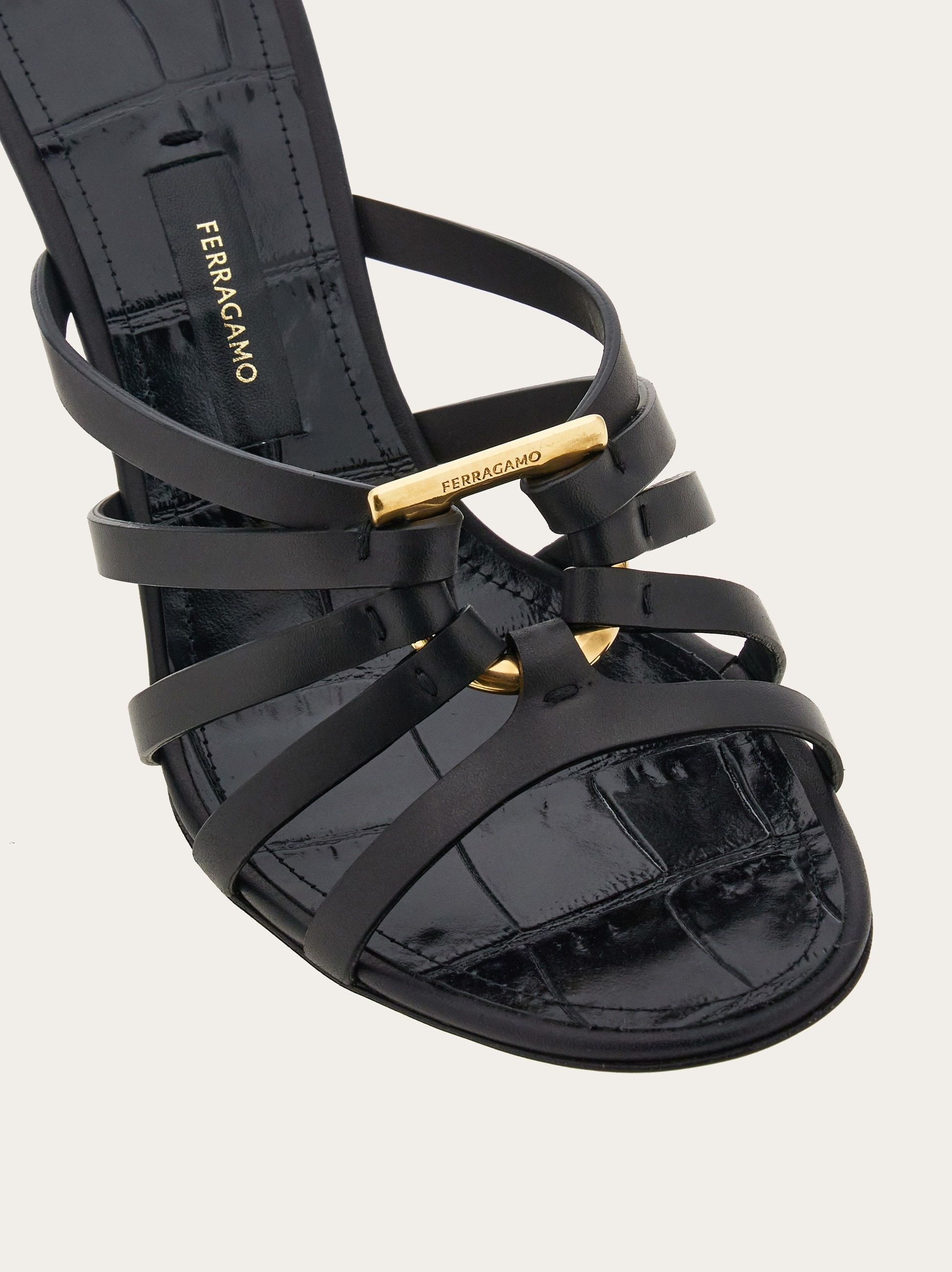 Wedge slide with Gancini ornament - 6