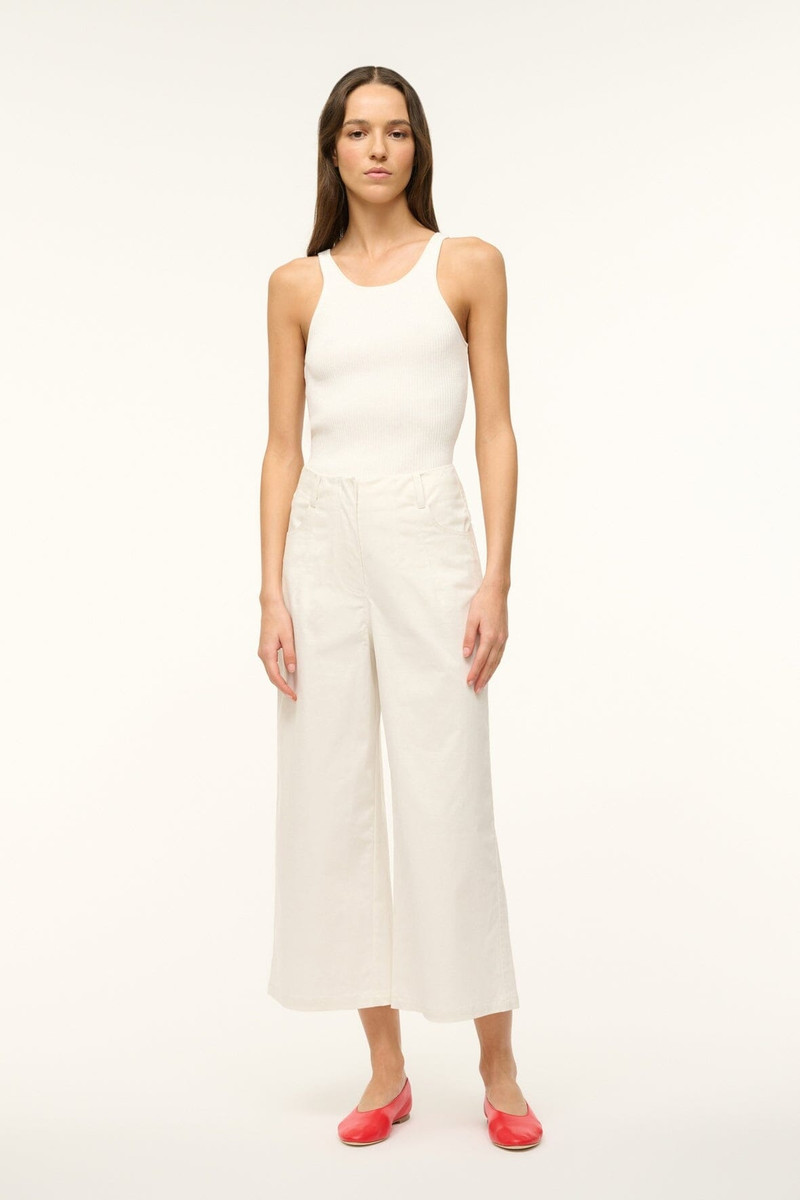 STAUD STAUD LUCA PANT IVORY outlook