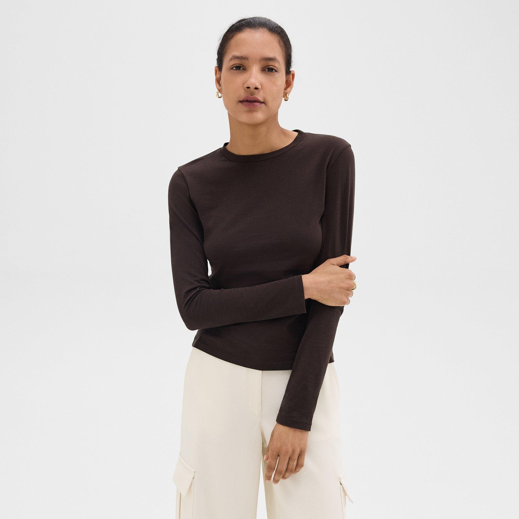 Tiny Long-Sleeve Tee in Organic Cotton - 2