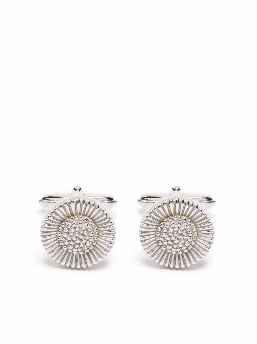 flower-shaped cufflinks - 1