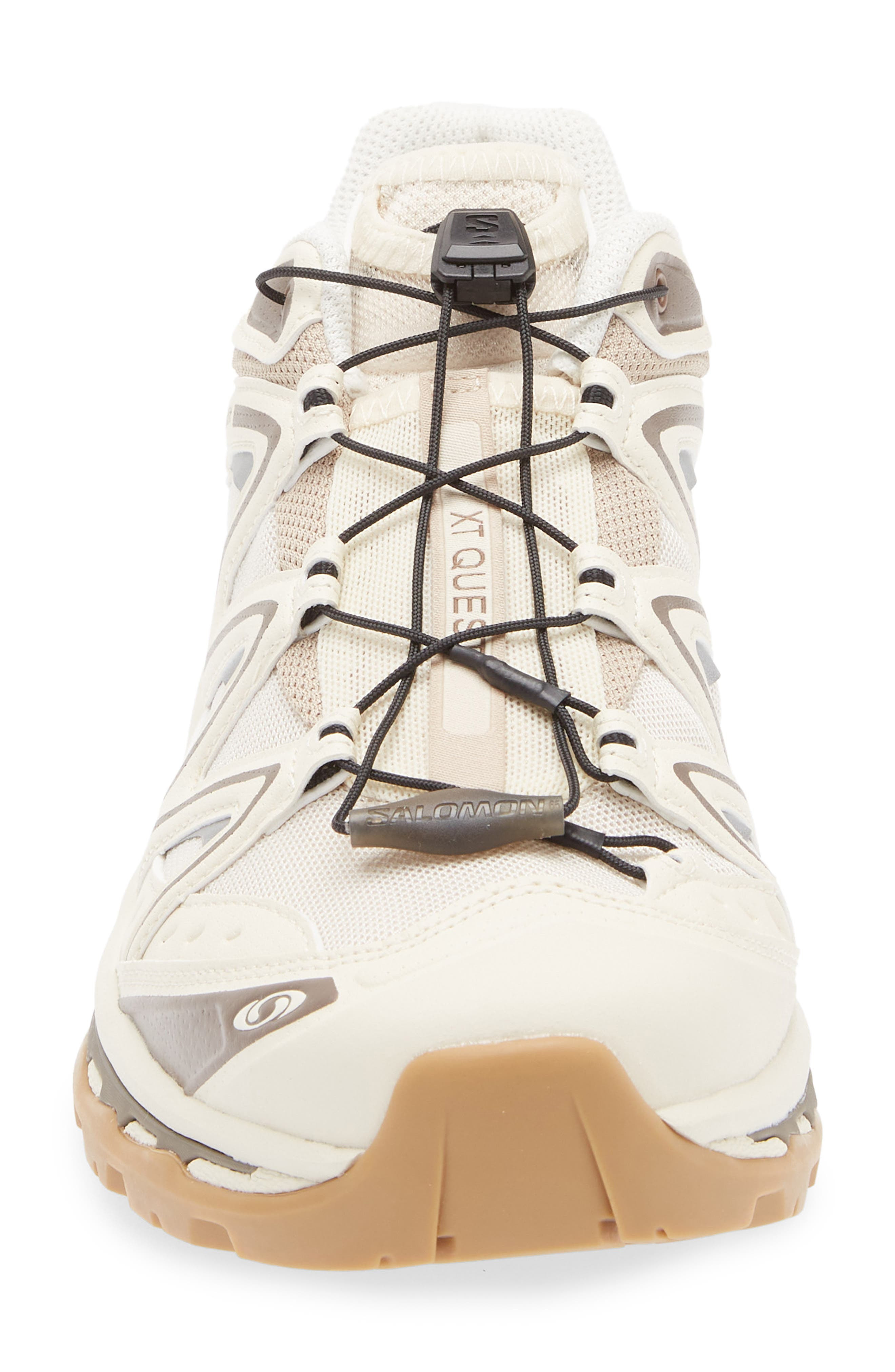 Salomon XT-Quest Trail Running Shoe in Almond Milk/Falcon at Nordstrom - 4
