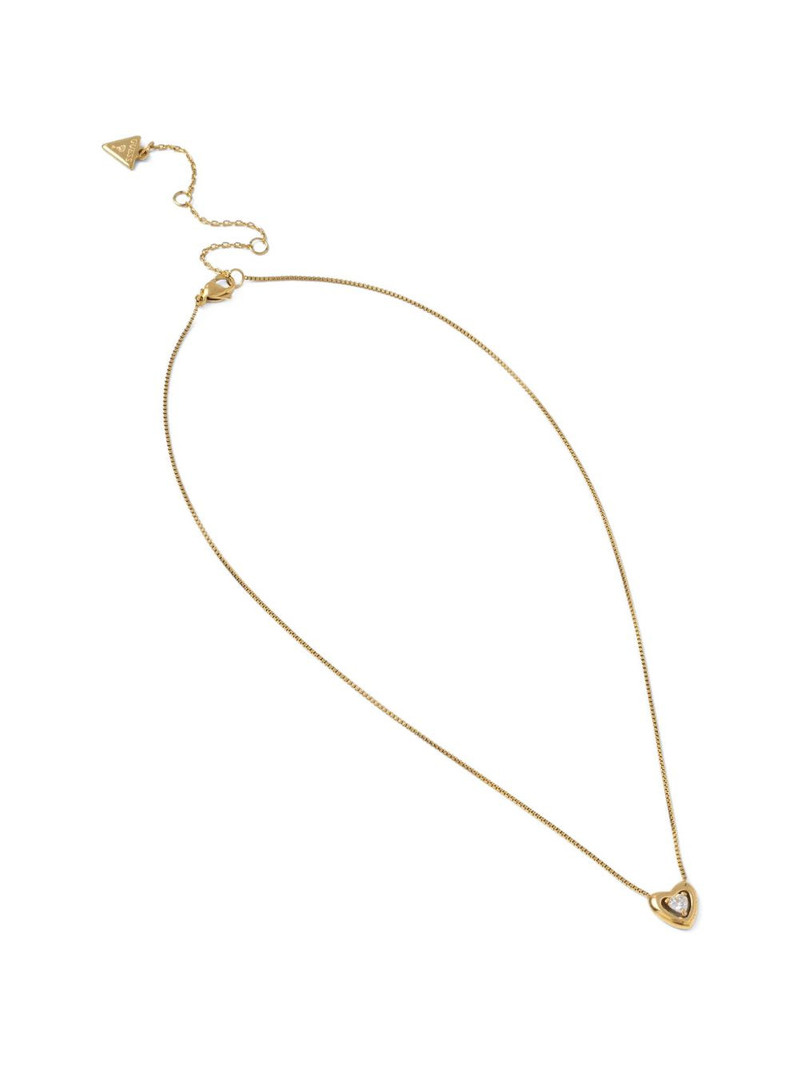 GUESS USA BeLoved heart-pendant necklace set outlook