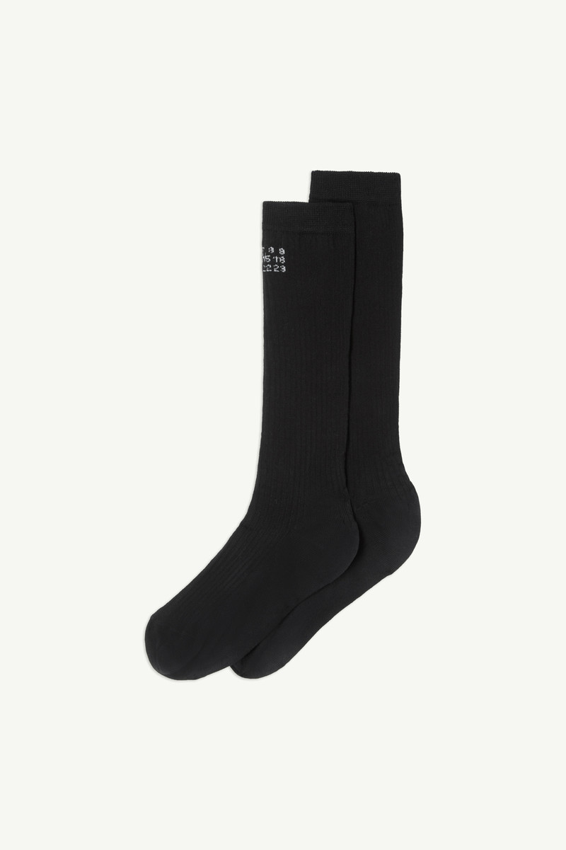 MM6 Maison Margiela Knee-high socks outlook