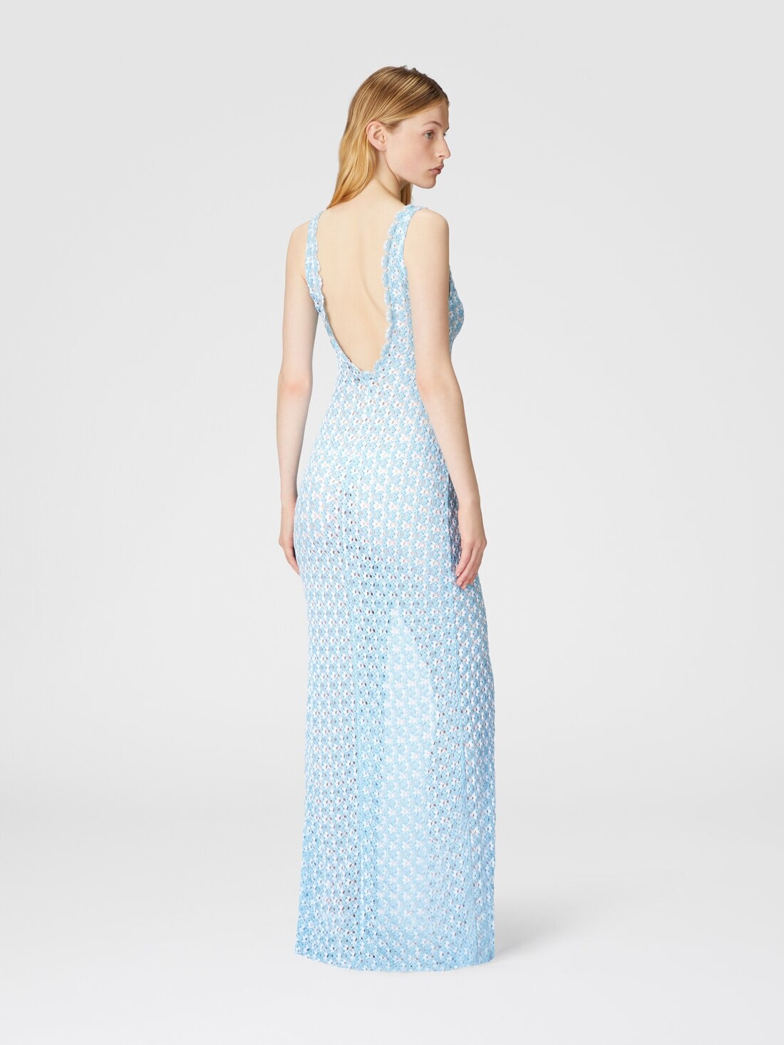 Long cover-up with open back - 3