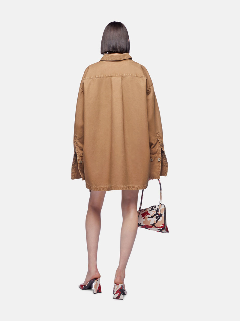 ''FAY'' KHAKI MINI SKIRT 3