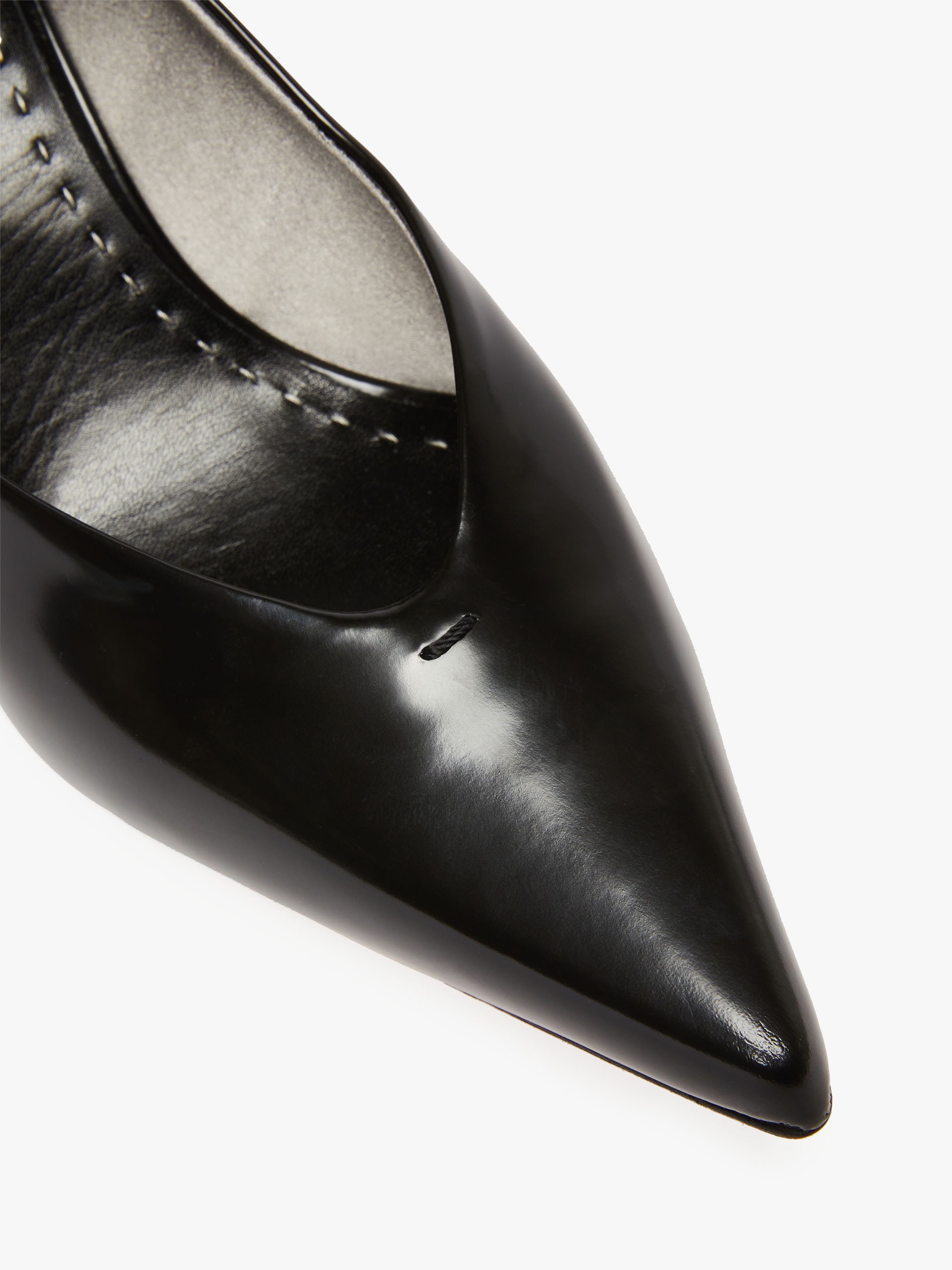MMPUMP Leather court shoes - 4