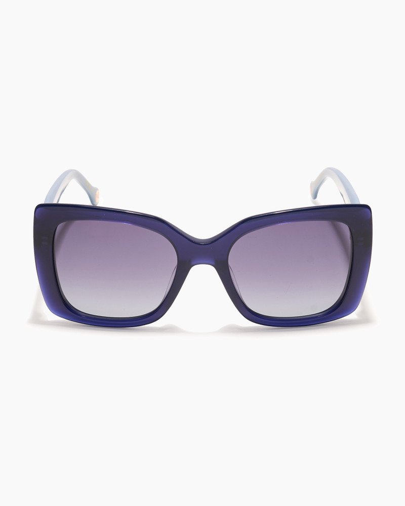 Oversized Sunglasses With Contrast Temples 1