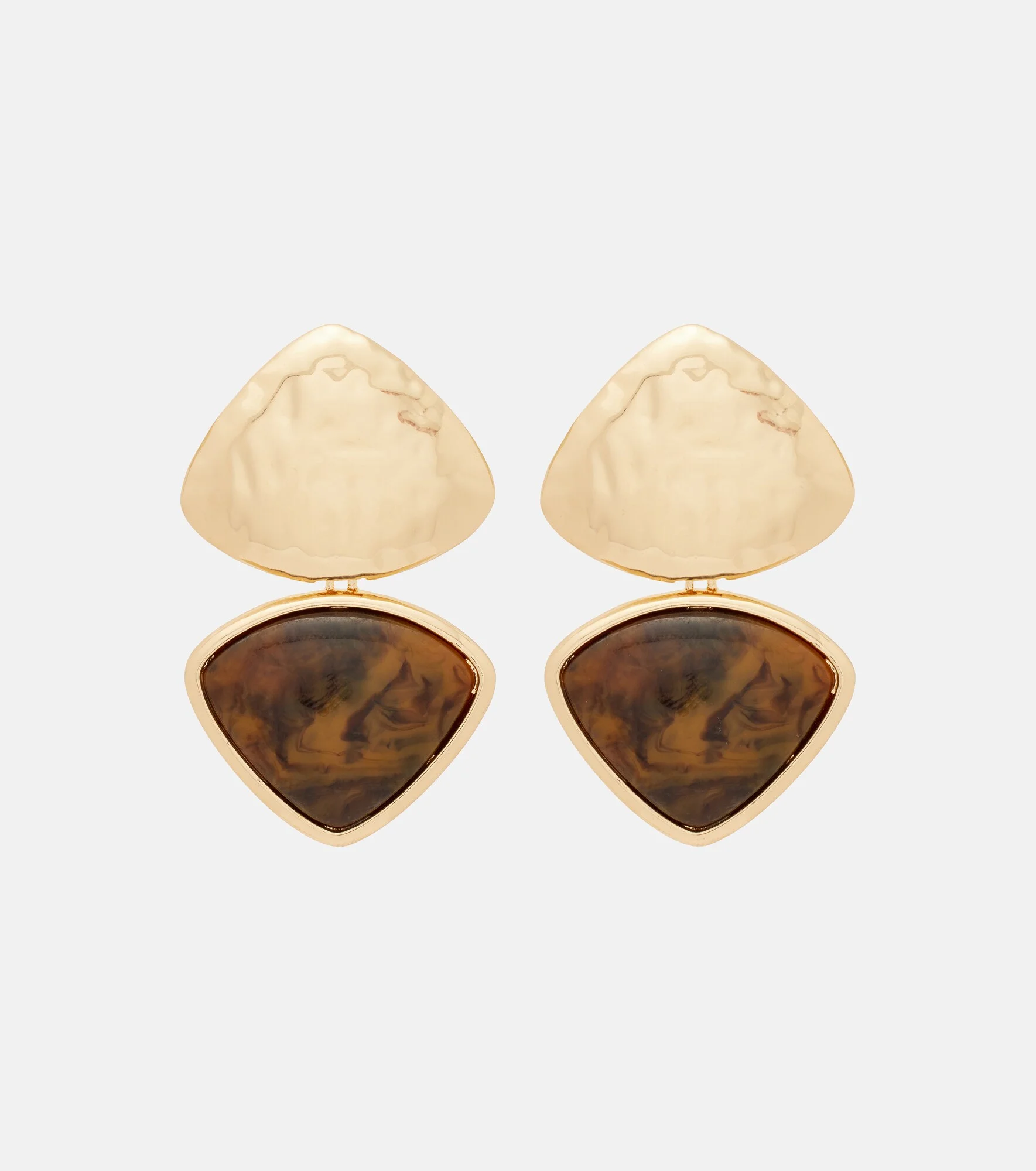 Embellished drop earrings - 1