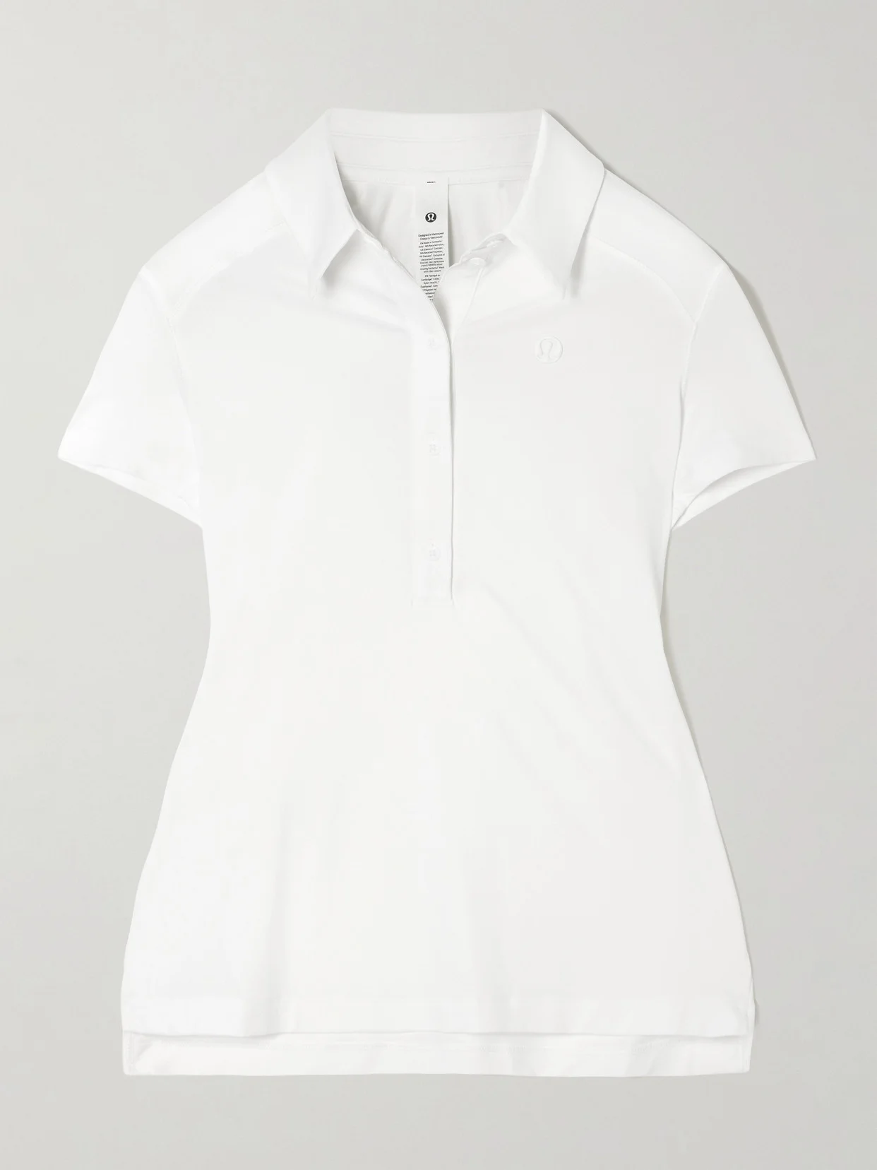Quick Dry Short Sleeve Stretch Recycled Polo Shirt - 1