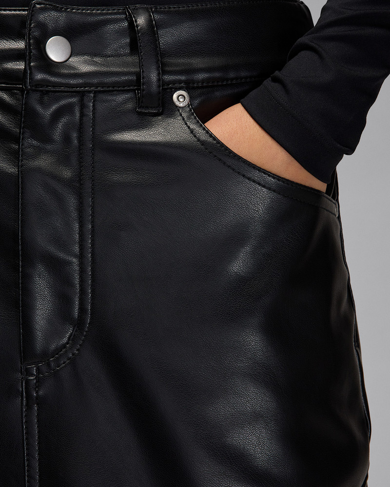 Jordan Flight Chicago Women's Faux Leather Skirt 3