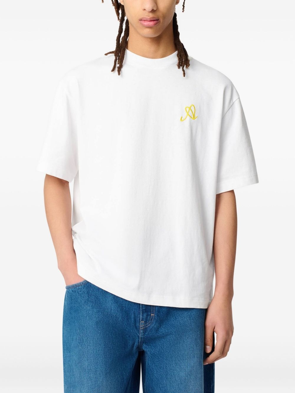 Stitch A short-sleeves logo T-shirt - 3