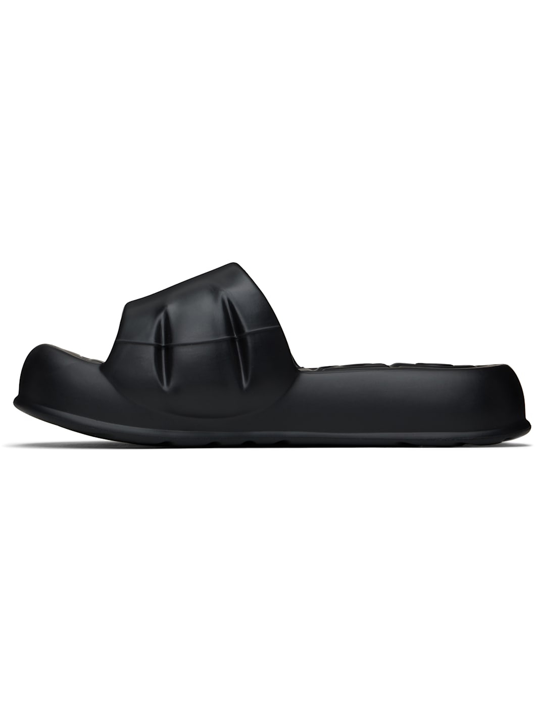 Black  Paris 'KENZO-Splash' Pool Slides - 3