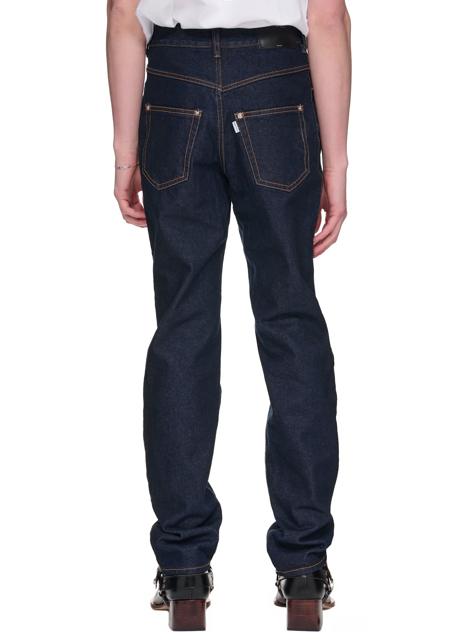 Seam Denim Pants - 3